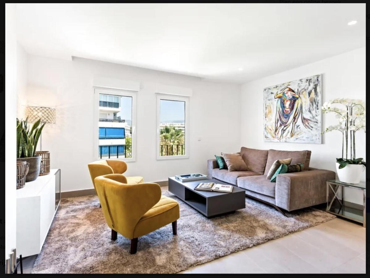 Puerto Banus Luxury Apartment Located In Harbor 马尔韦利亚 外观 照片